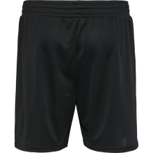 hummel Sporthose hmlQ4 Poly Shorts (leichter Mesh-Gewebe) Kurz schwarz Herren