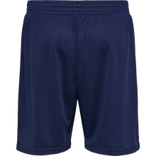 hummel Sporthose hmlQ4 Poly Shorts (leichter Mesh-Gewebe) Kurz dunkelblau Herren