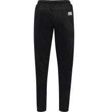 hummel Sporthose hmlMOVE Grid Cotton Pant (100% Baumwolle) lang schwarz Herren