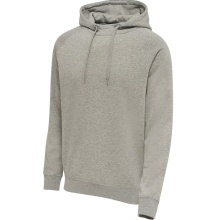 hummel Kapuzenpullover Basic hmlRED Classic Hoodie (Baumwolle) grau Herren