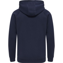 hummel Kapuzenpullover Basic hmlRED Classic Hoodie (Baumwolle) marineblau Herren