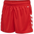 hummel Sporthose hmlCORE XK Poly Shorts (robuster Doppelstrick, ohne Seitentaschen) Kurz rot Kinder