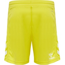 hummel Sporthose hmlCORE XK Poly Shorts (robuster Doppelstrick, ohne Seitentaschen) Kurz gelb Kinder