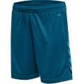 hummel Sporthose hmlCORE XK Poly Shorts (robuster Doppelstrick, ohne Seitentaschen) Kurz coralblau Kinder