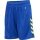 hummel Sporthose hmlCORE XK Poly Shorts (robuster Doppelstrick, ohne Seitentaschen) Kurz blau/gelb Kinder