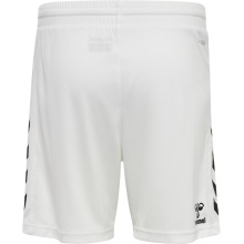 hummel Sporthose hmlCORE XK Poly Shorts (robuster Doppelstrick, ohne Seitentaschen) Kurz weiss Kinder