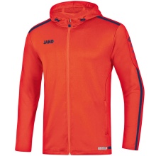 JAKO Kapuzenjacke Striker 2.0 orange/navyblau Damen