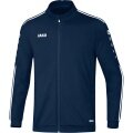 JAKO Trainingsjacke Striker 2.0 (100% Shiny-Polyester-Tricot) dunkelblau/weiss Kinder