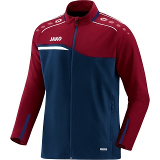 JAKO Trainingsjacke Competition 2.0 marine/dunkelrot Kinder