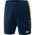 JAKO Sporthose Short Competition 2.0 kurz marineblau/gelb Jungen