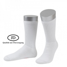 JD Tennissocke Crew Classic weiss - 1 Paar