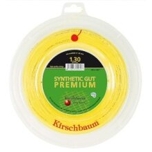 Kirschbaum Tennissaite Synthetic Gut Premium (Allround+Haltbarkeit) gold 200m Rolle