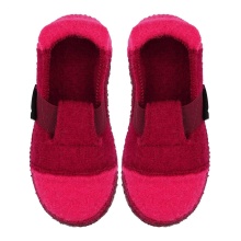 nanga Hausschuhe Slipper Berg - 100% Schurwolle - fliederpink Kinder/Jugendliche (Größe 31-35)