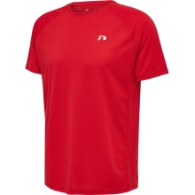 newline Sport-Tshirt Core Running - atmungsaktiv, leicht - rot Herren