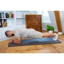 oko Fitness-/Yogamatte (verstärkt) grau 183x61x0,8cm