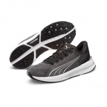 Puma Laufschuhe Electrify Nitro Turn (Dämpfung) schwarz/weiss Damen