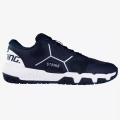 Salming Hallen-Indoorschuhe Recoil Strike navyblau/weiss Herren