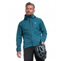 Schöffel Fahrrad-Regenjacke 2,5-Lagen Bohusleden (wasserdicht) tealblau Herren