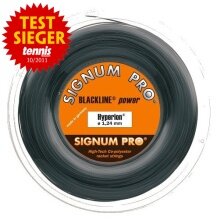 Signum Pro Tennissaite Hyperion (Haltbarkeit+Power) schwarz 200m Rolle