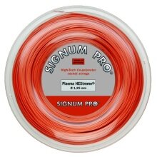 Signum Pro Tennissaite Plasma Hextreme (Haltbarkeit+Spin) orange 200m Rolle