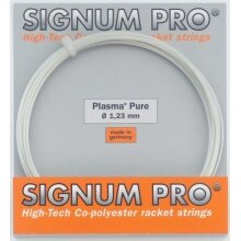 Signum Pro Tennissaite Plasma Pure (Haltbarkeit+Touch) weiss 12m Set