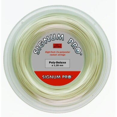 Signum Tennissaite Pro Poly Deluxe perlmutt 200m Rolle