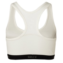 super natural Funktionsunterwäsche Sport-Bra Tundra 220 Semplice (angenehmer Tragekomfort) weiss Damen