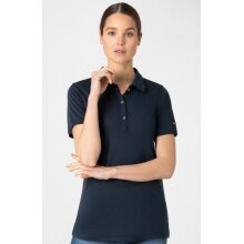 super natural Freizeit-Polo Sporty (Merino-Mix) dunkelblau Damen