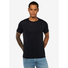 super natural Freizeit-Tshirt Essential (Merino-Mix) schwarz Herren