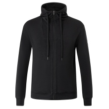 super natural Kapuzenjacke Everyday Hoodie (Merino-Mix) schwarz Herren