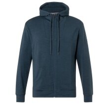 super natural Kapuzenjacke Everyday Hoodie (Merino-Mix) dunkelblau Herren