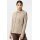 super natural Kapuzenpullover Funnel Hoodie (Merinowolle) beige Damen