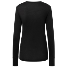 super natural Unterwäsche Langarmshirt Tundra 175 - Merinowolle - schwarz Damen