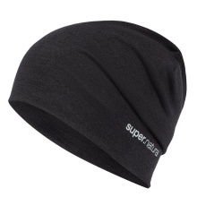 super natural Mütze Everyday Beanie (Merino-Mix) schwarz - 1 Stück