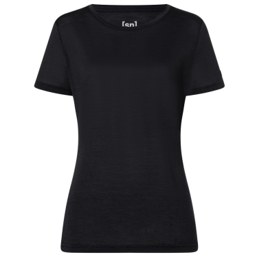 super natural Sport-/Freizeitshirt The Essential Tee schwarz Damen