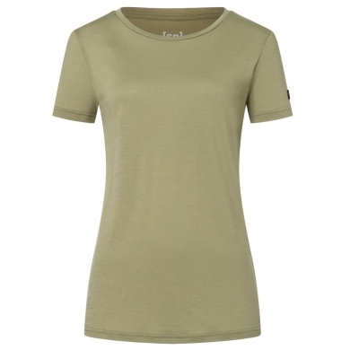 super natural Sport-/Freizeitshirt The Essential Tee aloegrün Damen