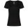 super natural Funktionsunterwäsche Kurzarmshirt V-Neck Sierra 140 Tee (Merino-Mix) schwarz Damen