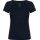 super natural Funktionsunterwäsche Kurzarmshirt V-Neck Sierra 140 Tee (Merino-Mix) dunkelblau Damen