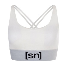 super natural Funktionsunterwäsche Sport-Bra Super Top (angenehmer Tragekomfort) weiss Damen