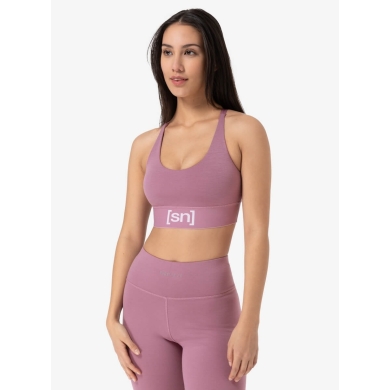 super natural Funktionsunterwäsche Sport-Bra Super Top (angenehmer Tragekomfort) orchidpink Damen