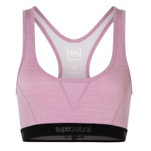 super natural Funktionsunterwäsche Sport-Bra Tundra 220 Semplice (angenehmer Tragekomfort) mauvepink Damen