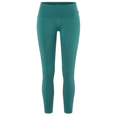 super natural Sporthose Super Tights (Merinowolle, weicher Tragekomfort, atmungsaktiv) enganliegend deepblau Damen