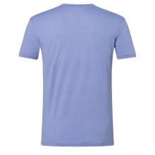 super natural Wander-/Freizeit Tshirt Sailor Tee (Merino-Mix) blau/violett Herren