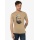 super natural Wander-/Freizeit Tshirt Sailor Tee (Merino-Mix) sandbraun Herren