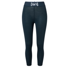 super natural Unterziehhose 3/4 Tight Tundra175 (angenehmes Tragegefühl) Unterwäsche dunkelblau Damen