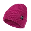 super natural Wintermütze City Beanie (Merinowolle, ideale Thermoregulation) fuchsia - 1 Stück