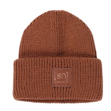 super natural Wintermütze Krissini Beanie (angenehmes Tragegefühl) braun Damen - 1 Stück