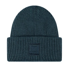 super natural Wintermütze Krissini Beanie (angenehmes Tragegefühl) dunkelblau Damen - 1 Stück