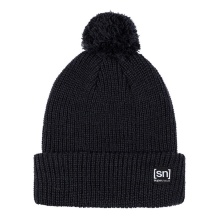 super natural Wintermütze Pom Beanie mit Bommel schwarz Damen - 1 Stück