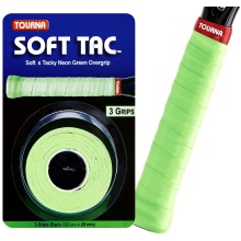 Tourna Overgrip Soft Tac neongrün 3er